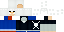 Minecraft skin texture, 64x32 legacy pixels