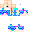 Minecraft skin texture, 64x64 pixels