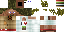 Minecraft skin texture, 64x32 legacy pixels