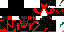 Minecraft skin texture, 64x32 legacy pixels