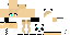 Minecraft skin texture, 64x32 legacy pixels