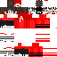 Minecraft skin texture, 64x64 pixels