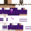 Minecraft skin texture, 64x64 pixels