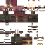 Minecraft skin texture, 64x64 pixels