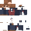 Minecraft skin texture, 64x64 pixels