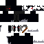 Minecraft skin texture, 64x64 pixels