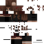 Minecraft skin texture, 64x64 pixels