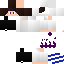 Minecraft skin texture, 64x64 pixels