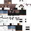 Minecraft skin texture, 64x64 pixels