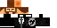 Minecraft skin texture, 64x32 legacy pixels