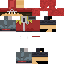 Minecraft skin texture, 64x64 pixels