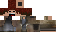 Minecraft skin texture, 64x32 legacy pixels