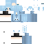 Minecraft skin texture, 64x64 pixels