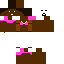 Minecraft skin texture, 64x64 pixels