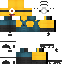 Minecraft skin texture, 64x64 pixels