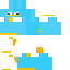 Minecraft skin texture, 64x64 pixels