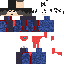 Minecraft skin texture, 64x64 pixels