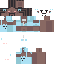 Minecraft skin texture, 64x64 pixels