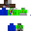 Minecraft skin texture, 64x64 pixels
