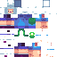 Minecraft skin texture, 64x64 pixels