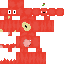 Minecraft skin texture, 64x64 pixels