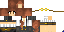Minecraft skin texture, 64x32 legacy pixels