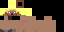 Minecraft skin texture, 64x32 legacy pixels