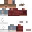 Minecraft skin texture, 64x64 pixels