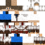 Minecraft skin texture, 64x64 pixels