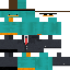 Minecraft skin texture, 64x64 pixels