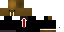 Minecraft skin texture, 64x32 legacy pixels