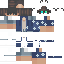 Minecraft skin texture, 64x64 pixels