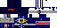 Minecraft skin texture, 64x32 legacy pixels