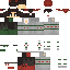 Minecraft skin texture, 64x64 pixels