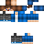 Minecraft skin texture, 64x64 pixels