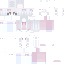 Minecraft skin texture, 64x64 pixels