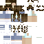 Minecraft skin texture, 64x64 pixels