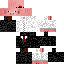 Minecraft skin texture, 64x64 pixels