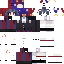 Minecraft skin texture, 64x64 pixels