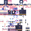 Minecraft skin texture, 64x64 pixels