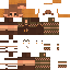 Minecraft skin texture, 64x64 pixels