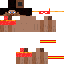 Minecraft skin texture, 64x64 pixels
