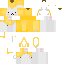Minecraft skin texture, 64x64 pixels