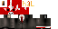Minecraft skin texture, 64x32 legacy pixels