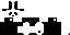 Minecraft skin texture, 64x32 legacy pixels