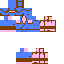 Minecraft skin texture, 64x64 pixels