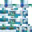 Minecraft skin texture, 64x64 pixels
