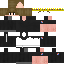Minecraft skin texture, 64x64 pixels