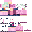 Minecraft skin texture, 64x64 pixels