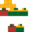 Minecraft skin texture, 64x64 pixels